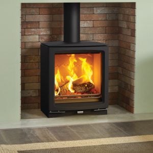 Stovax Vogue Medium Wood Burning Stove with Cast Iron Top Plate