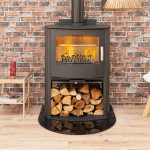 Mendip Churchill 10 SE Convection Multi Fuel Eco Stove with Log Store
