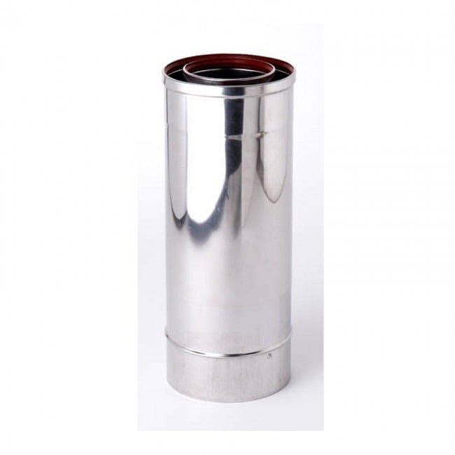 Gazco Balanced Flue Stainless Steel Adjustable Length (364mm – 554mm)