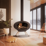 Dik Geurts Oval Front Wood Stove