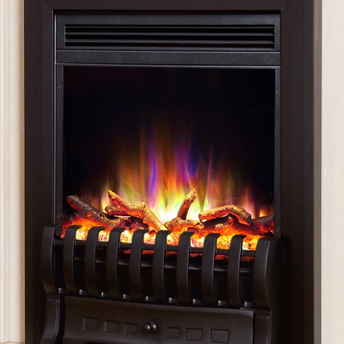 Celsi Electriflame XD Hearth Mounted Royale Electric Fire in Black