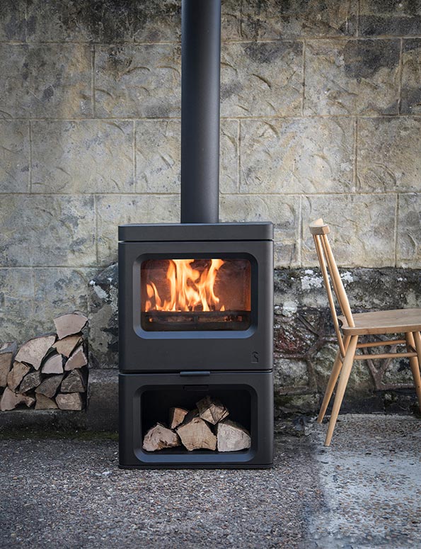 Charnwood Skye 5 Multi Fuel Stove with Store Stand