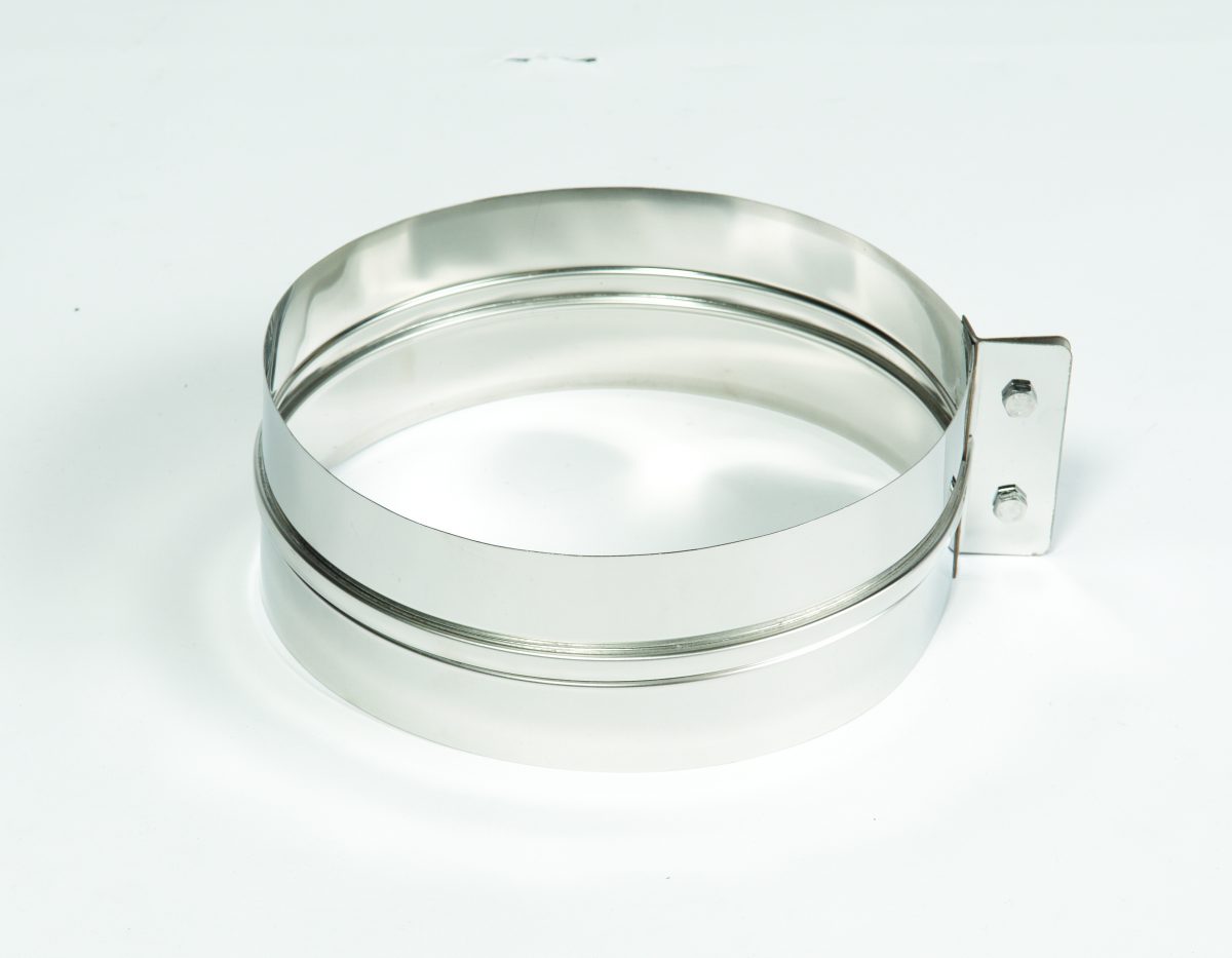 Stovax Professional XQ 9″ Structural Locking Band in Stainless Steel