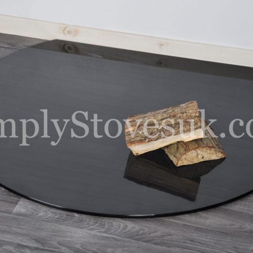Smoked Truncated Glass Hearth / Floor Plate