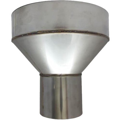 Mi-Flues Ø225 External Clay Pot Adaptor Ø150