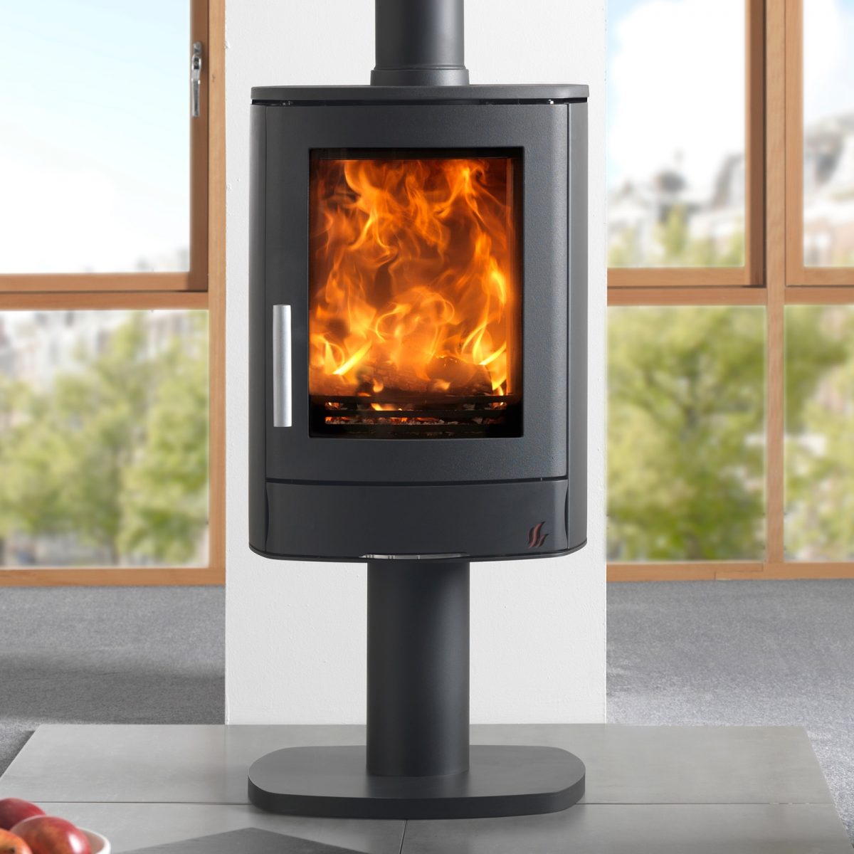 ACR Neo 1P Multifuel Stove with pedestal base