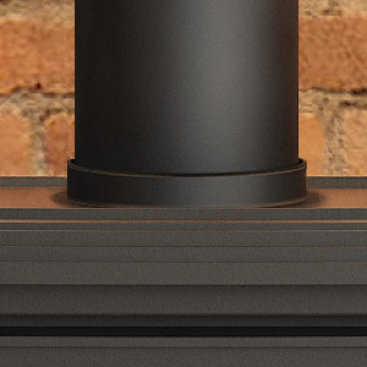 Broseley Decorative Flue Spigot for the York, Canterbury, Winchester, Lincoln and Serrano Electric Stoves