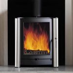 Firebelly FB1 Wood Burning Stove with Brushed Stainless Steel Legs