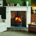 Stovax Vogue Midi Wood Burning Stove with Cast Iron Top Plate