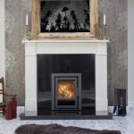 Westfire Uniq 35 Inset Multi Fuel Stove with 3 Sided Frame