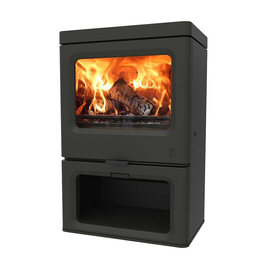 Charnwood Skye 7 Multi Fuel Stove with Store Stand